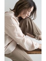 ショコラブラウンでイメチェンを　ハイライト　自由が丘　MINA