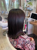 アトリエ ピュア(ATELIER Pure)&nbsp;＊ATELIER Pure＊艶髪外ハネミディ