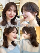 アフロートリノ(AFLOAT Leino)&nbsp;小顔ヘルシーレイヤースタイル透明感カラー【修】20代30代40代