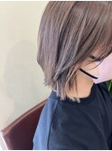 イヤリングカラー/ブリーチ/透明感/シルキーベージュ/ハイトーン