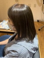 ギャラリー(GALLERY)&nbsp;前髪/マチルダボブ/ピンクベージュ/インナーグレージュ