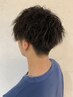 【メンズパーマ】波巻きorツイストorツイストスパイラル&カット￥13200～