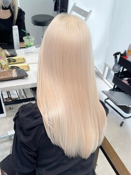 ロイス 神宮前(ROIS) 透明感ベージュカラー/ダブルカラー/ケアブリーチ[表参道駅]