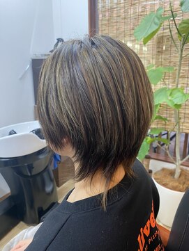 あさひ 白髪を活かして楽しむカラー2