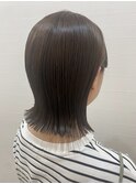 30代40代50代/アースカラー/外ハネボブ/グレージュカラー