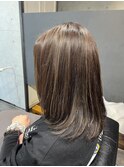 白髪ぼかしハイライト