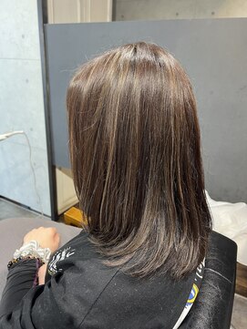 フィール ヘアー(feel hair) 白髪ぼかしハイライト