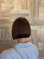 エルバイシオン(aile by sion)&nbsp;ミニボブ×オレンジブラウン