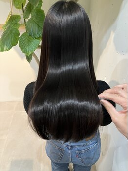 ウミトオト(umi to oto)の写真/くせやうねりでお悩みの方へ*酸性ストレート/美髪矯正ずっと触りたくなるストレートヘアに◇