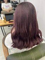 ヘアーアンドビューティーザ エフ(Hair Beauty the F)&nbsp;ピンクパープル＿ブリーチあり＿暖色系カラー