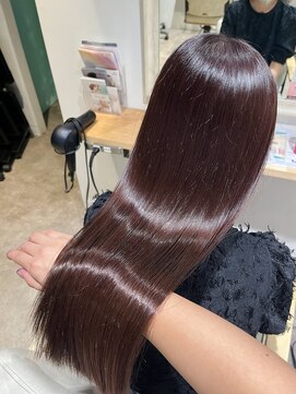 ゼストカロン(ZEST Kalon) 艶髪/チョコレートブラウン/髪質改善トリートメント【のぶち】