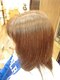 ヘアーズイングス(hairs INGS)の写真/白髪染めでも明るく染まるイチゴカラーが大人気！艶感のある美しい髪色に♪