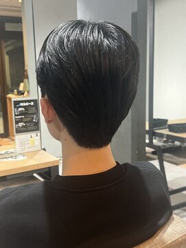 スウェル 柏店(Swell) センターパート+ダウンパーマ [#柏 #メンズサロン #縮毛矯正]