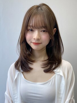 エトラ 渋谷店(etora) 小顔 美髪 レイヤーカット イメチェン ワイドバング"