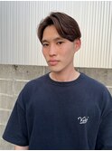 簡単スタイル毛流れパーマ