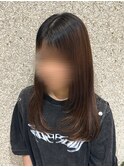 【anri】顔周りレイヤースタイル