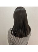 【&ONE 自由が丘】透明感カラー　オリーブグレー