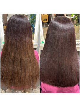 アロン(Allons Ginza) 【髪質改善】酸性ストレート/銀座