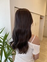 サラ ビューティー サイト 古賀店(SARA Beauty Sight)&nbsp;【ブリーチなしダブルカラー】20代30代/チャコール/ナチュラル