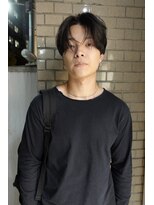 メンズ シイ(MEN’S SIE)&nbsp;大人センターパートスタイル