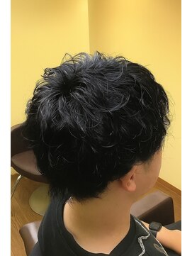 プレインズ美容室 メンズパーマ