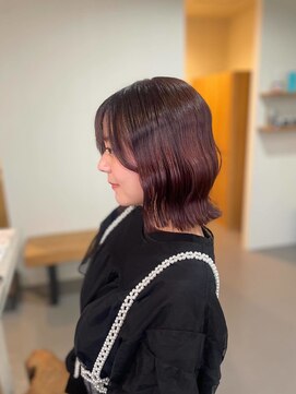 クリック(Click) ミディアムヘア/暗めカラー/グランマッシュ/北九州/小倉