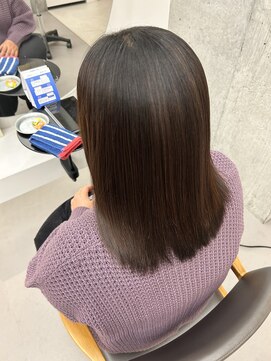 美髪ストレート