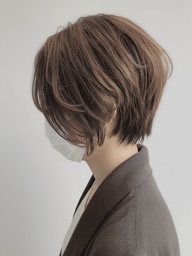 ラフ バイ マグ 南松本(R.A.F. by Mag) 40代50代◎大人美人丸みボブ×ひし形シルエットパーマ