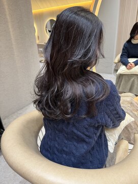 ロンド アンブル 四条烏丸(Lond ambre) 平野実花/くびれ/レイヤーカット/髪質改善/ブラウン/カラー