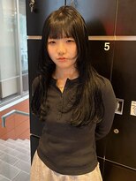 インク サカエ(inq sakae)&nbsp;艶髪ワンカラー/透明感/顔まわりカット/レイヤーカット