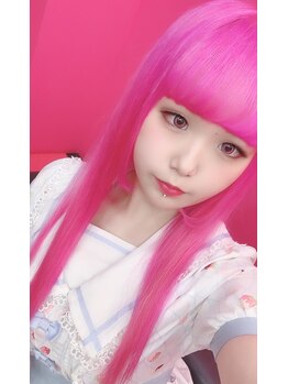 リミックス(REMIX by Love hair KING OF PRINCESS HAIR&EXTENTION)の写真/【柏】地雷系・量産系の方に姫カット。顔周りの似合わせで理想を実現します☆