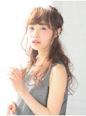 お呼ばれ♪ハーフアップ