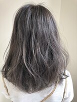 レーヴ(Reve)&nbsp;グレージュカラー×ミディアムパーマ【レーヴ】