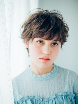 グランシャリオ 笹塚店(Grand Chariot) 【GrandChariot 笹塚】ニュアンス感たっぷりなショートパーマ