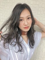 テラスヘア 新潟駅南(TERRACE hair)&nbsp;オリーブグレージュ×ナチュラルウェーブ