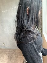 キチ(kichi.)&nbsp;[kichi.] ロングヘア×ダークグレージュ