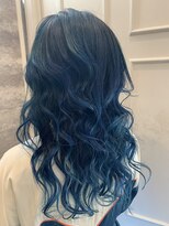 ヘアー ブランコ(hair Blanco) ブルージュグラデーション