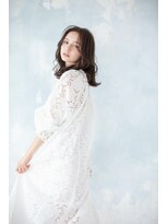 20代30代柔らかレイヤーミディアム
