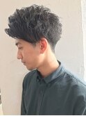 ビジネス系でも爽やかマッシュパーマ[経堂/経堂駅/メンズパーマ]
