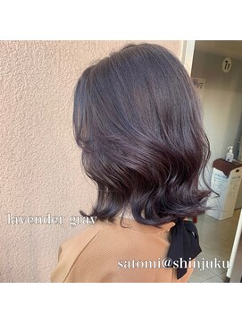 ワット 新宿店 【W-新宿店 担当Satomi】大人可愛いラベンダーグレージュ！