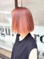 アグ ヘアー マロン梅田3号店(Agu hair marron) orange & pink  bleach × 3
