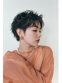 カーリークールショート／マロンベージュ
