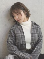 コムマティス 恵比寿ガーデンプレイス(Comme Matisse)  ボブ/カーキグレージュ/大人かわいい[恵比寿/恵比寿駅]