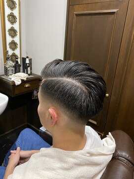 ヒロギンザ 横浜店(HIRO GINZA) スキンフェードアイロンパーマ