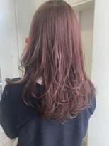 ヘアーデザイン シュシュ(hair design Chou Chou by Yone)&nbsp;☆chou chou☆透け感ピンクブラウン×レイヤー