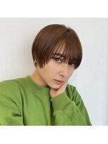 エールバイボヌール(Ere by Bonheur)&nbsp;大人モードなマッシュショート/ベージュカラー