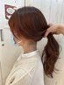 『ヘアドネーション』カット＋炭酸シャンプー＋トリートメント＿￥5500