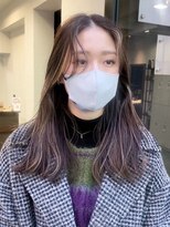 ノラ ウメダ(NORA UMEDA)&nbsp;【NORA UMEDA 高木】繊細なフェイスフレーミングハイライト