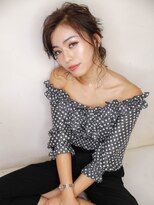 ラトリエ ブロカント 立川北口店(L'atelier BROCANTE) ヘアアレンジ ヘアセット イベント アースカラー 