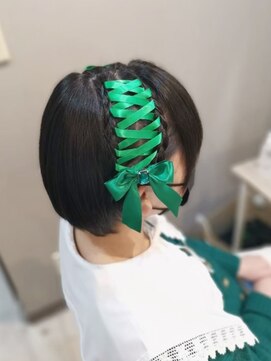 ヘアセットサロン ミント(Hair set salon MINT) サイドレースアップ